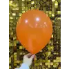 10 İç Mekan Dekorasyon Balonu Turuncu - 100 Adet