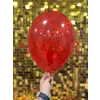 10 İç Mekan Dekorasyon Balonu Yakut Kırmızı - 100 Adet