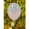 10 İç Mekan Makaron Balon Pembe - 100 Adet