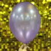 10 Metalik Dekorasyon Balonu Açık Violet - 100 Adet