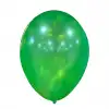 10 Metalik Dekorasyon Balonu Açık Yeşil -100 Adet
