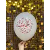 12 23 Nisan Baskılı Balon 1+1 - 100 Adet