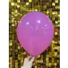 12 İç Mekan Dekorasyon Balonu Pembe - 100 Adet