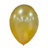 12 Metalik Dekorasyon Balonu Gold - 100 Adet