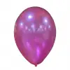 12 Metalik Dekorasyon Balonu Koyu Pembe - 100 Adet