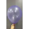 12 Neon Dekorasyon Balonu Violet - 100 Adet