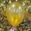 12 Metalik Dekorasyon Balonu Gold - 100 Adet