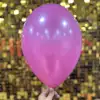 12 Metalik Dekorasyon Balonu Pembe - 100 Adet