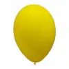 12 İç Mekan Dekorasyon Balonu Sarı - 100 Adet