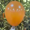 12 İç Mekan Dekorasyon Balonu Turuncu - 100 Adet