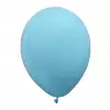 12 İç Mekan Dekorasyon Balonu Açık Mavi - 100 Adet