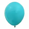 12 İç Mekan Dekorasyon Balonu Turkuaz - 100 Adet