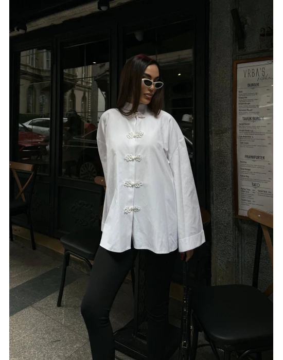 Hakim Yaka Napolyon Gömlek