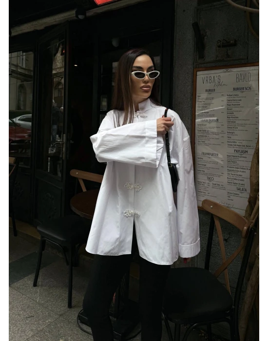 Hakim Yaka Napolyon Gömlek