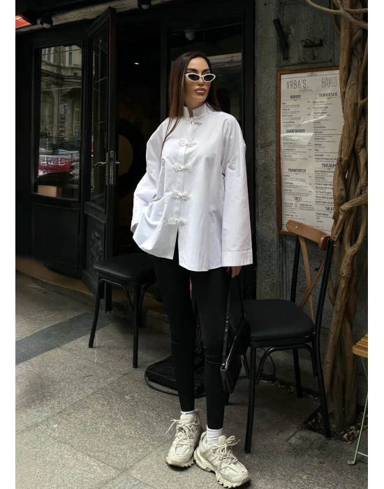 Hakim Yaka Napolyon Gömlek