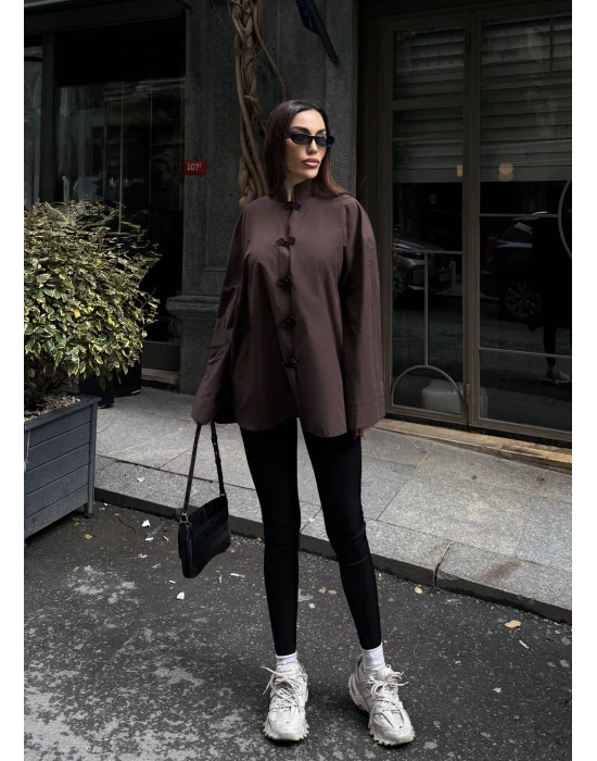 Hakim Yaka Napolyon Gömlek