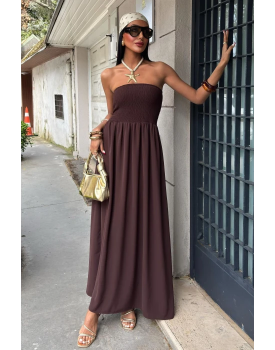 Gipeli Straplez Elbise