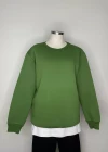 Bisiklet Yaka Sweatshirt