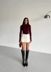 Parmak Geçmeli Viskon Body