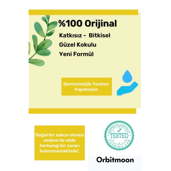 %100 Doğal El Yüz Saç Vücut Cilt Orijinal Güzel Kokulu Bitkisel Ayva Çekirdeği Sabunu 100G - 1 Adet