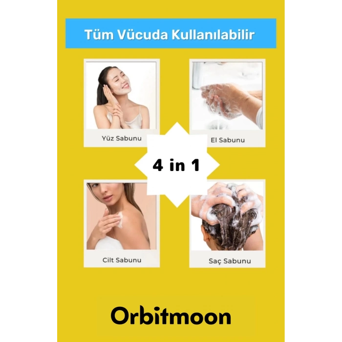 %100 Doğal El Yüz Saç Vücut Cilt Orijinal Güzel Kokulu Bitkisel Ayva Çekirdeği Sabunu 100G - 1 Adet