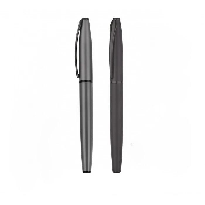 #Kalem Lüks Ofis Hediyelik Kaliteli İmza Yazı Tasarımı Metal Roller Kalem Siyah 1 Adet