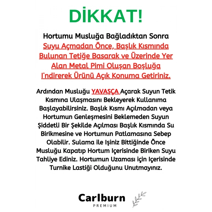 22.5 Metre Uzayan Bahçe Sulama Araç Yıkama Hortumu 7 Kademeli Başlık Tabanca