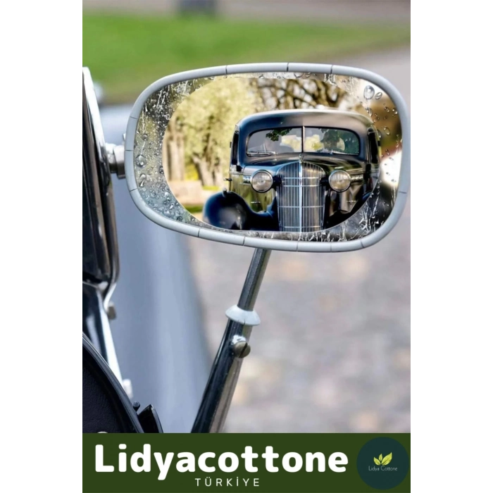 2li Universal Araç Uyumlu Oto Dikiz Aynası Filmi Yağmur Cam Film Araba Buğu Önleyici