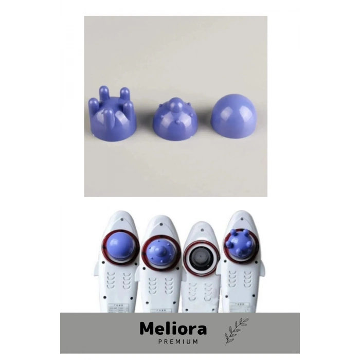 Deluxe Kolay Kullanım Zindelik Rahatlatıcı Boyun Sırt Tüm Vücut 3 Başlıklı Yunus Balığı Masaj Aleti