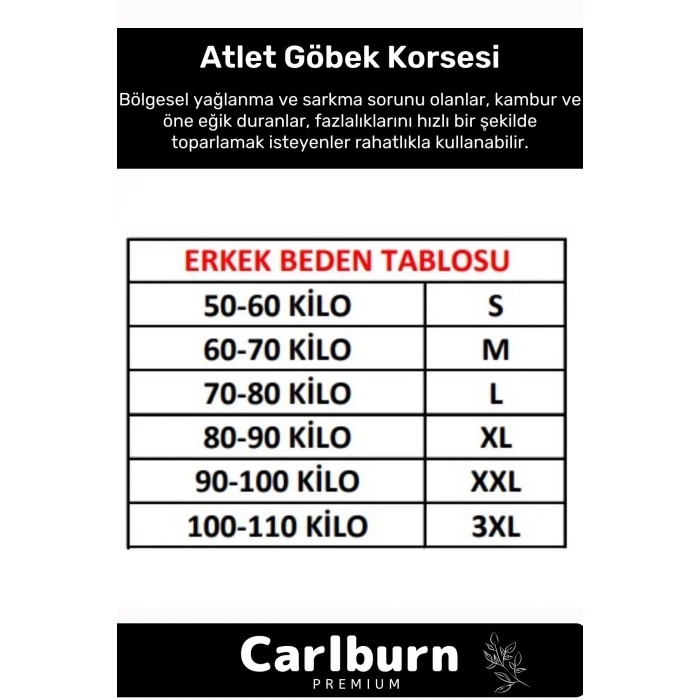 Yeni Sezon Bel Göğüs Dik Duruş Jinekomasti Toparlayıcı Erkek Extra Göbek Sıkılaştırıcı Korse Atlet