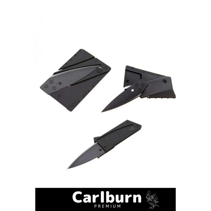 Özel Üretim Sağlam Dayanıklı Yer Kaplamaz Minimalist Cep Cüzdan Kredi Kartı Şeklinde Kutusuz Bıçak