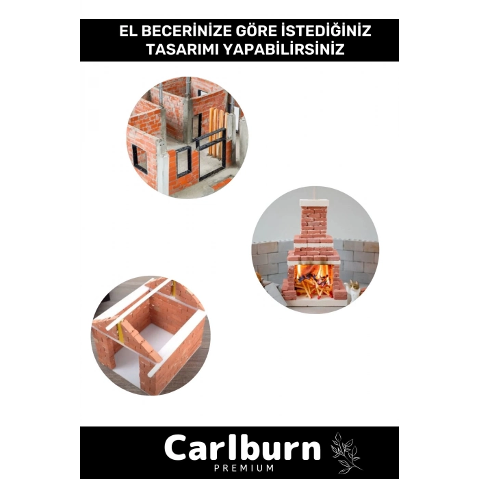 Premium Minyatür Mini Kendin Ev Yap Inşaat Yapı 700 Adet Tuğla Hobi Seti - Yapıştırıcı Hediyeli Kit