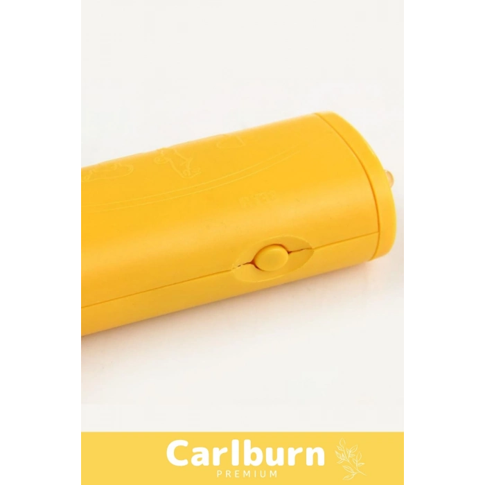 Premium Seri Ergonomik Pilli 9 Volt 150 Desibel Ledli Flaş Ultrasonik Köpek Uzaklaştırıcı Eğitici