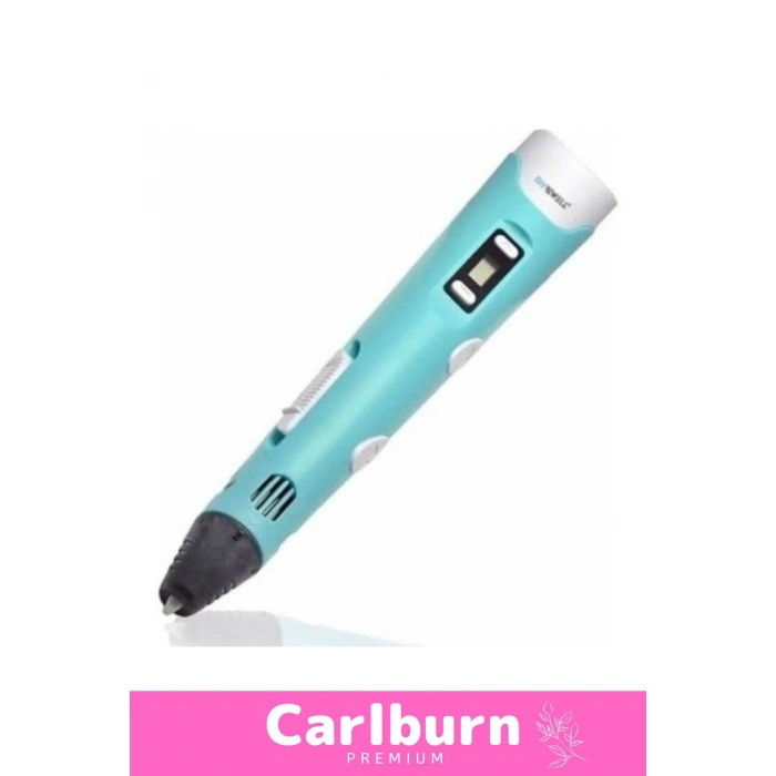 Özel Üretim Bükülebilir ABS Plastik 3D Çocuk Renkli Filament Üç Boyutlu Çizim Yazıcı Kalemi