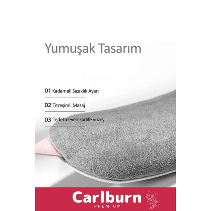 Premium Seri Titreşimli Taşınabilir Sıcak Tutan Regl Ağrıları Dijital Özel Gün Adet Bel Kemeri