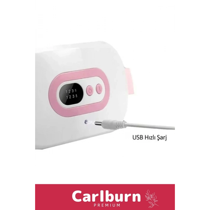 Premium Seri Titreşimli Taşınabilir Sıcak Tutan Regl Ağrıları Dijital Özel Gün Adet Bel Kemeri