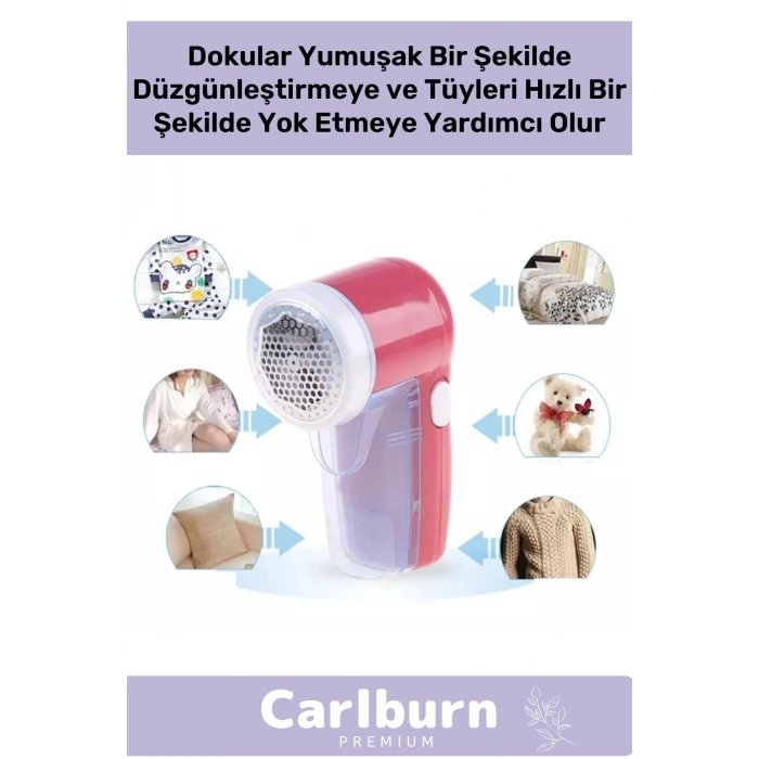 Özel Üretim Şarjlı Kablolu Tiftik Kazak Tüy Toz Takım Elbise Halı Otomatik Tüy Temizleme Makinesi