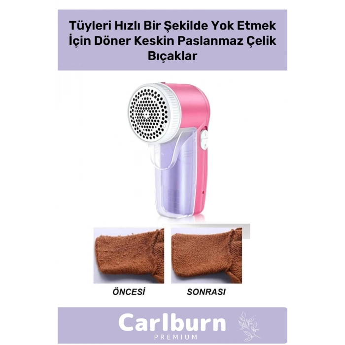 Özel Üretim Şarjlı Kablolu Tiftik Kazak Tüy Toz Takım Elbise Halı Otomatik Tüy Temizleme Makinesi