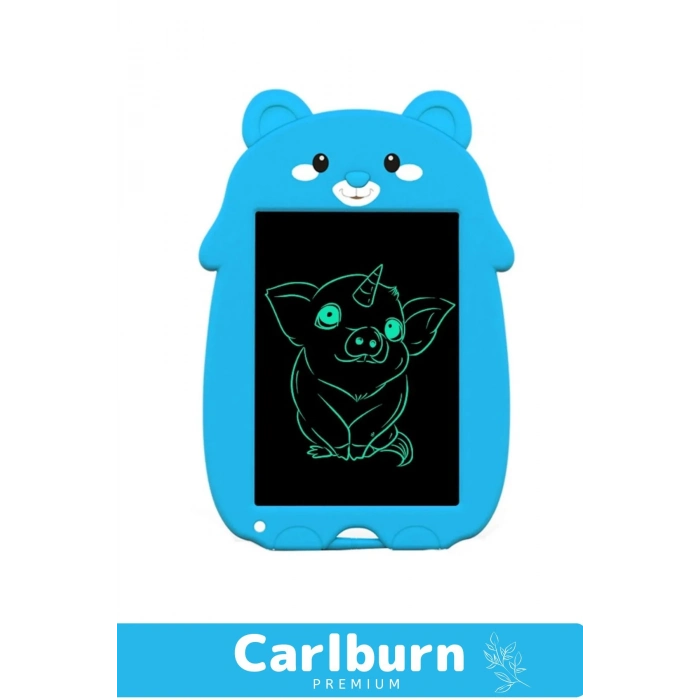 Lcd Ekranlı Kalemli Dijital Çizim Yazı Tahtası Boyama Resim Ayıcıklı Akıllı Tablet 8,5 Inç