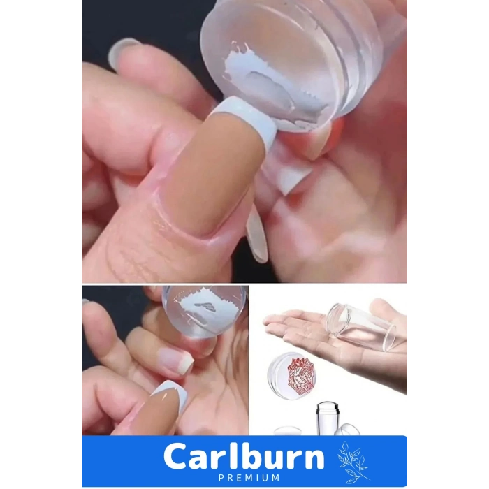 Premium Yumuşak Pürüzsüz Yüzey Sağlar Tırnak Süs French Stamper Damgası