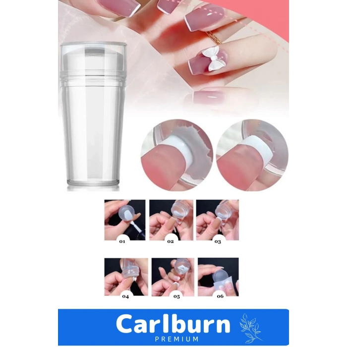 Premium Yumuşak Pürüzsüz Yüzey Sağlar Tırnak Süs French Stamper Damgası