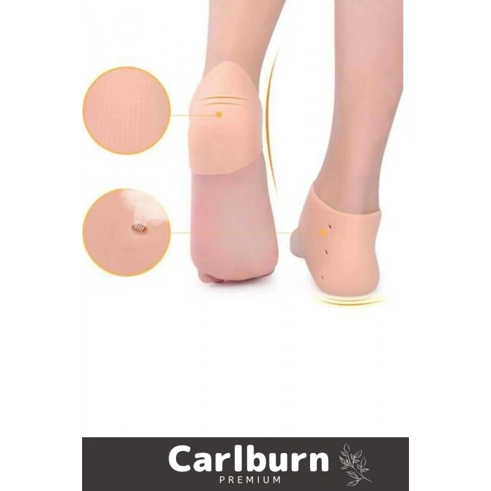 Özel Üretim Diken Çorabı Tabanlık Silikon Topuk Gömleği Koruyucu Bunyon 2 Adet