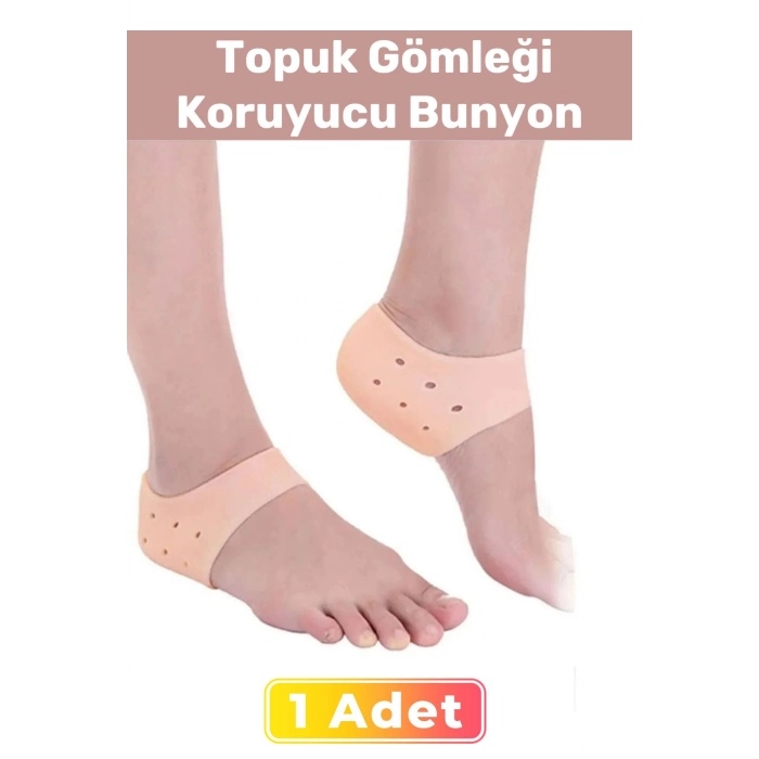 Özel Üretim Diken Çorabı Tabanlık Silikon Topuk Gömleği Koruyucu Bunyon 1 Adet