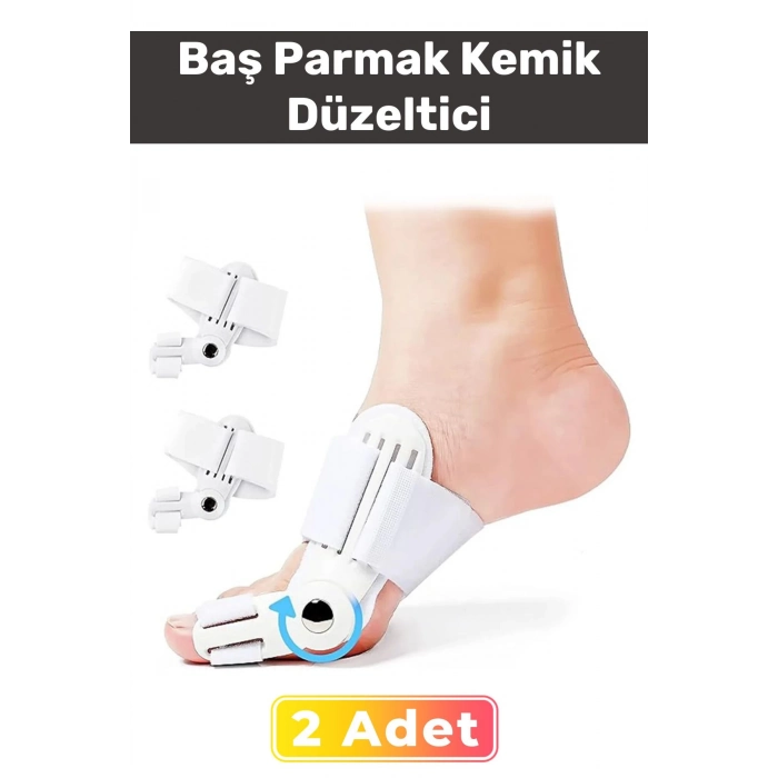 Özel Üretim Yumuşak Yıkanabilir Bedensiz Sağ Sol Ayak Uyumlu Baş Parmak Kemik Düzeltici 2 Adet