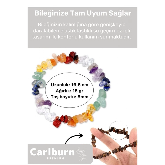 Premium Koç Burcu Enerjisini Yükselten Doğal Taş Bileklik Koç Burçları Burç Unisex Bileklik