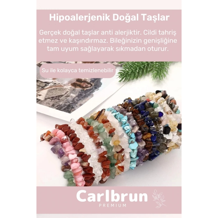 Premium Yengeç Burcu Enerjisini Yükselten Doğal Taş Bileklik Yengeç Burçları Burç Unisex Bileklik