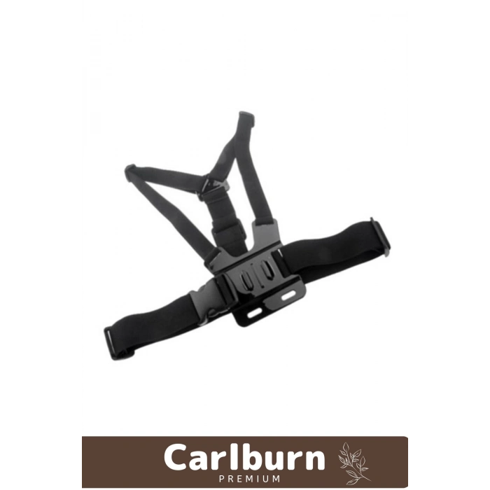 Premium Ayarlanabilir Spor Video Macera Etkinlik Aksiyon Kamerası Göğüse Sabitleme Kemeri