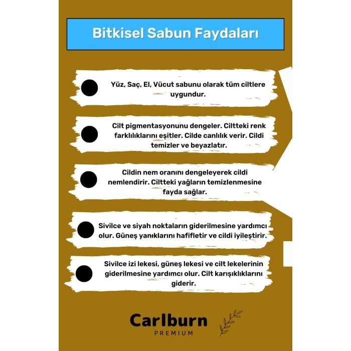 Özel Üretim %100 Doğal Koku Yüz Cilt Beyazlatıcı Organik Nemlendirici Kükürt Sabunu 3 Adet