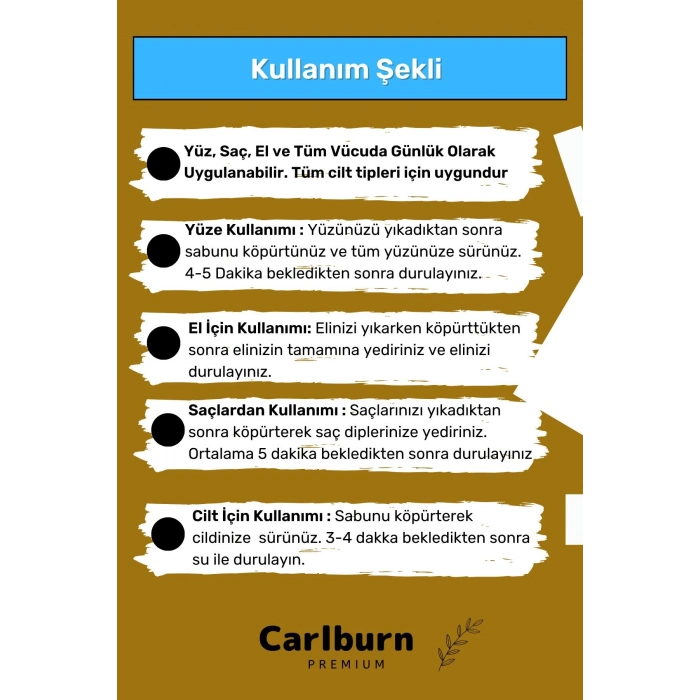 Özel Üretim %100 Doğal Koku Yüz Cilt Beyazlatıcı Organik Nemlendirici Kükürt Sabunu 3 Adet