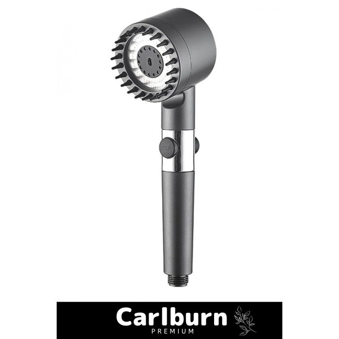 Premium Seri Çok Amaçlı Pratik Kolay Kurulum Su Akış Durdurmalı Filtreli Duş Başlığı 3 Mod